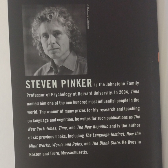 The Blank Slate non fiction book- "The Stuff of Thought". Hardback. - Picture 8 of 9